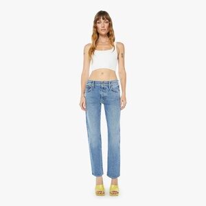 Mother hiker hover slim straight jeans